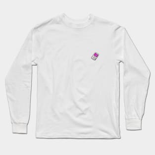 Music Player Doodle Art Long Sleeve T-Shirt